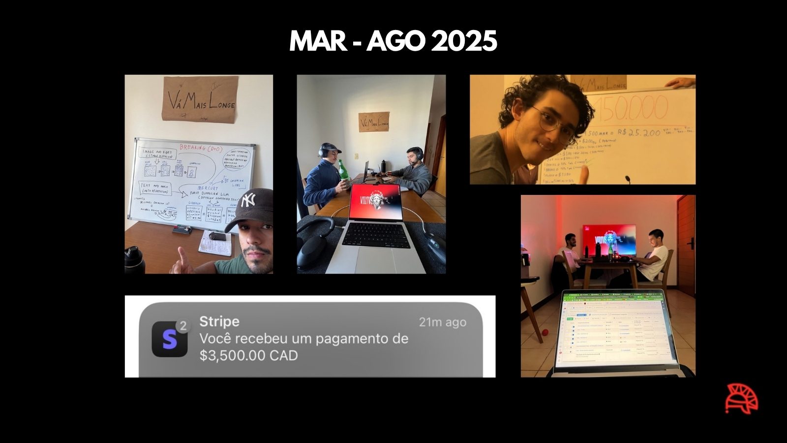 Março a agosto de 2025